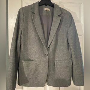 Gray loft blazer
